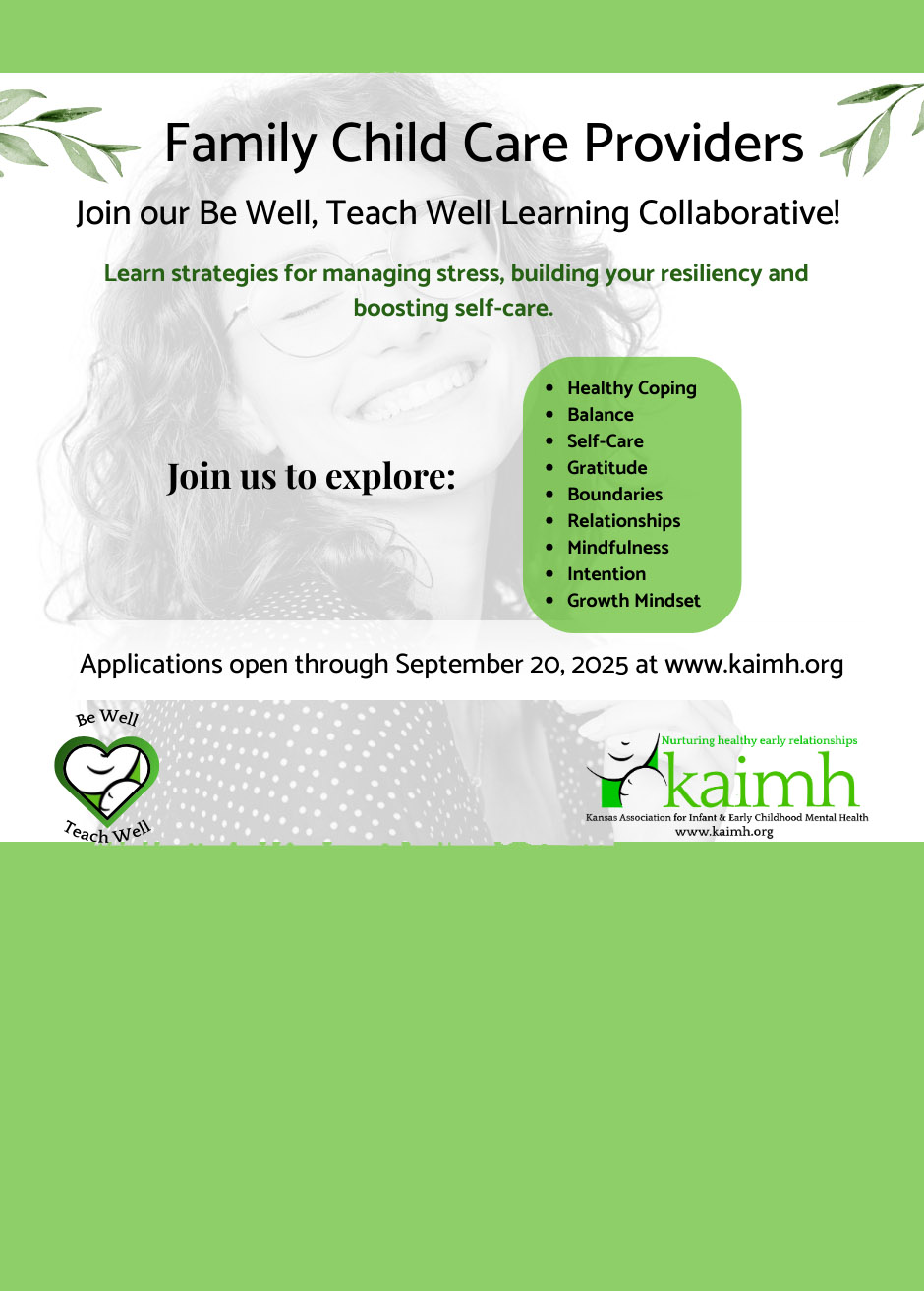 "Be Well, Teach Well" - a new learning collaborative for Kansas Child Care Providers - News Image